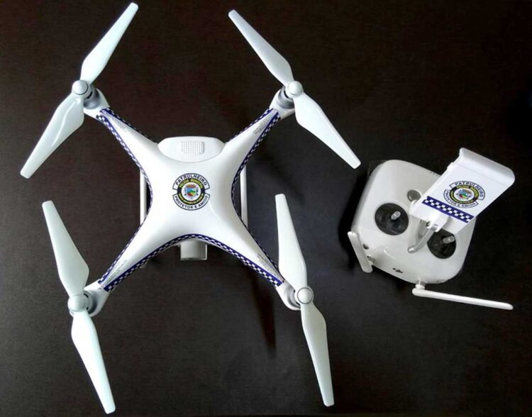 Drones reforçam a segurança do município