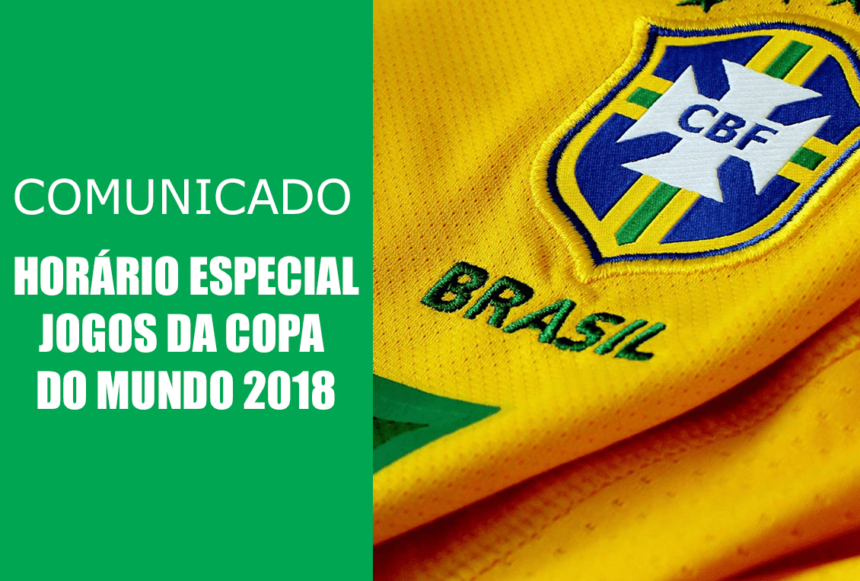 Prefeitura terá horário diferenciado na próxima semana em função dos jogos do Brasil
