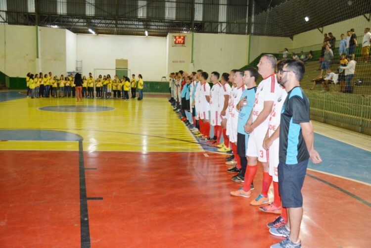 Campeonato Municipal de Futsal teve início na quinta-feira, dia 30