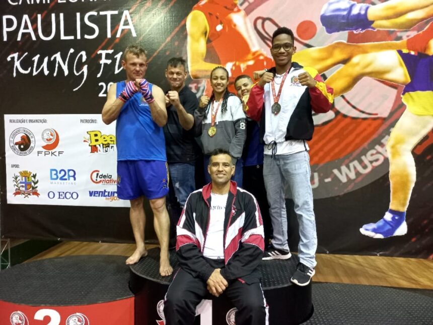 Atletas possenses conquistam 5 medalhas no XXXIII Campeonato Paulista de Kung Fu
