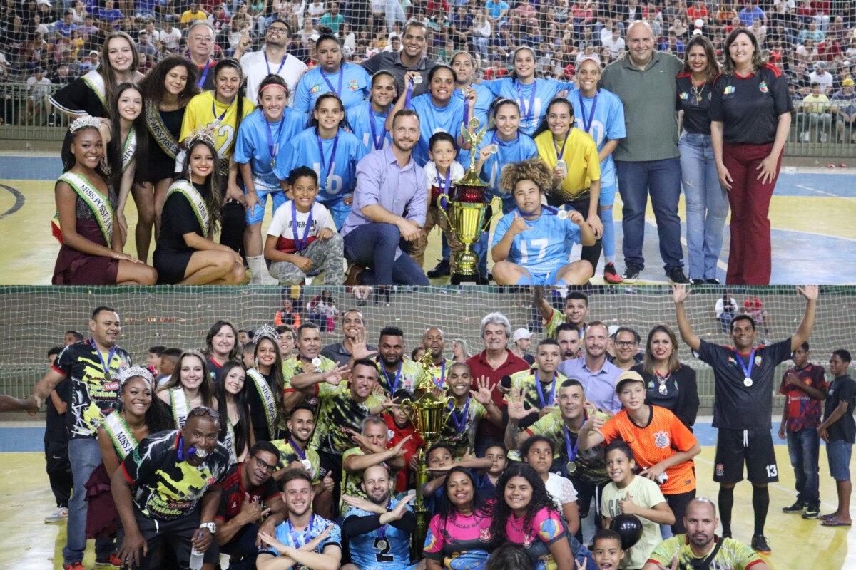Santo Antônio de Posse conquista ouro inédito no Regional de Futsal Feminino; Furacão Baiano mais uma vez é campeão do Futsal Masculino