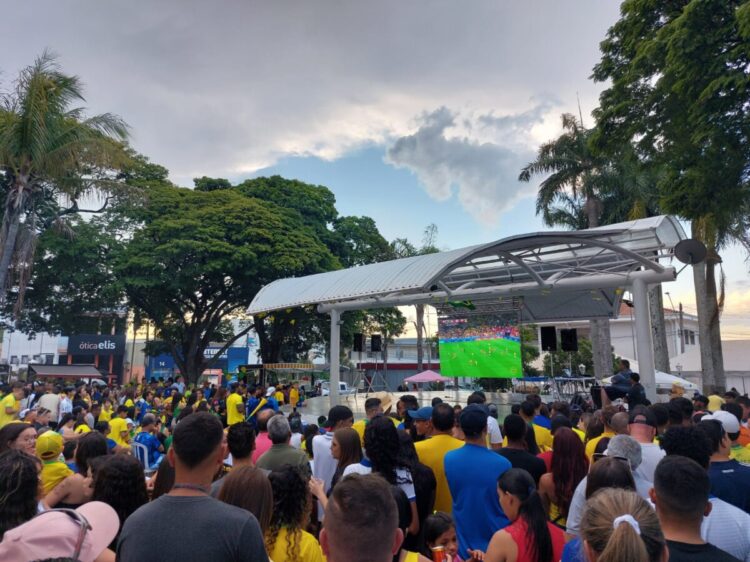 Santo Antônio de Posse na torcida pelo Brasil na Copa do Mundo do Catar