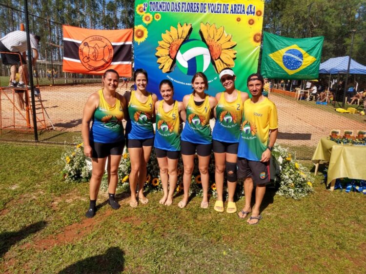 Equipes possenses participam do II Torneio das Flores de Vôlei de Areia 4×4 em Holambra