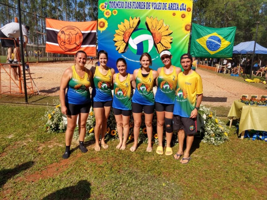 Equipes possenses participam do II Torneio das Flores de Vôlei de Areia 4×4 em Holambra