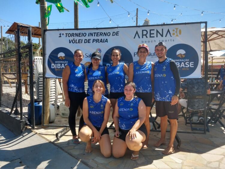 Duplas possenses conquistam pódio em torneio de vôlei de praia em Amparo