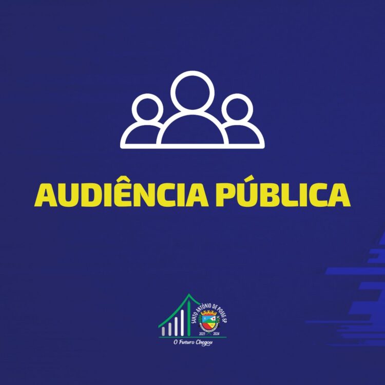 Audiência Pública para elaboração da LDO de 2024