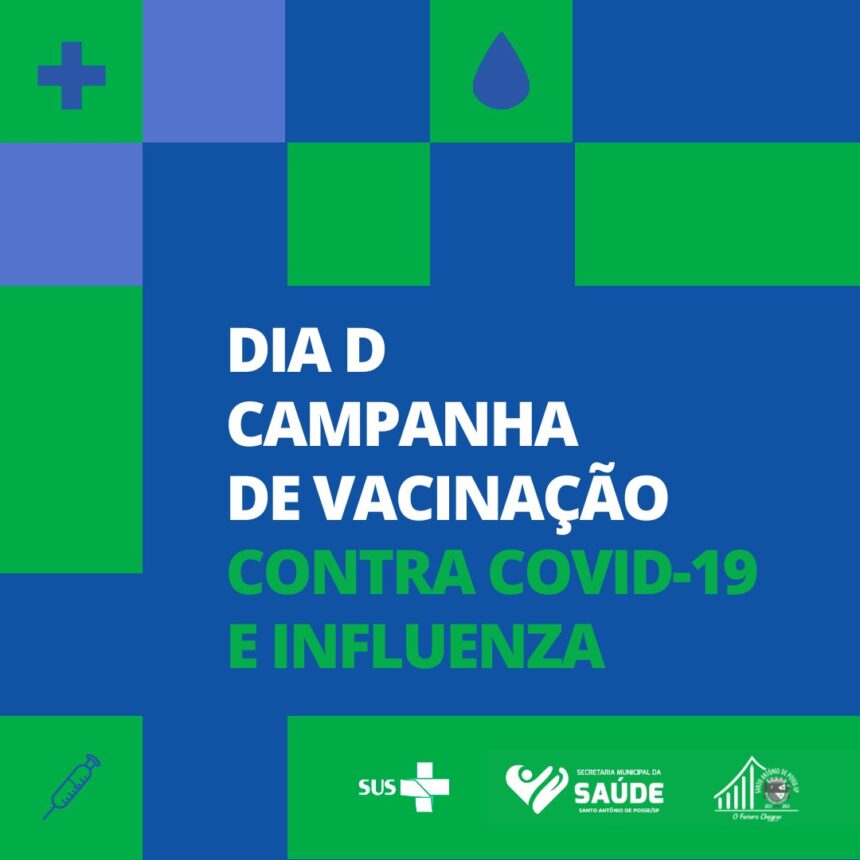 Dia D de Vacinação contra Gripe e a Covid-19