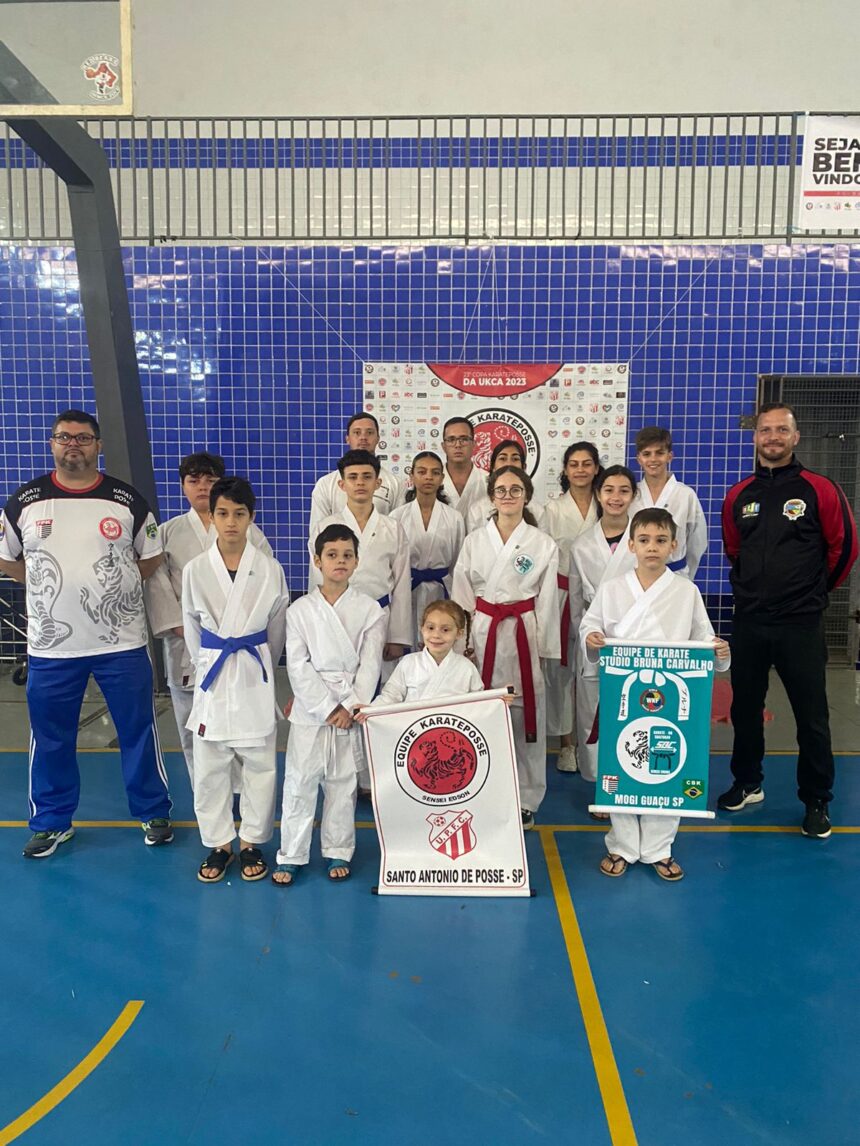 Santo Antônio de Posse conquista 14 medalhas na 23ª Copa KaratePosse UKCA