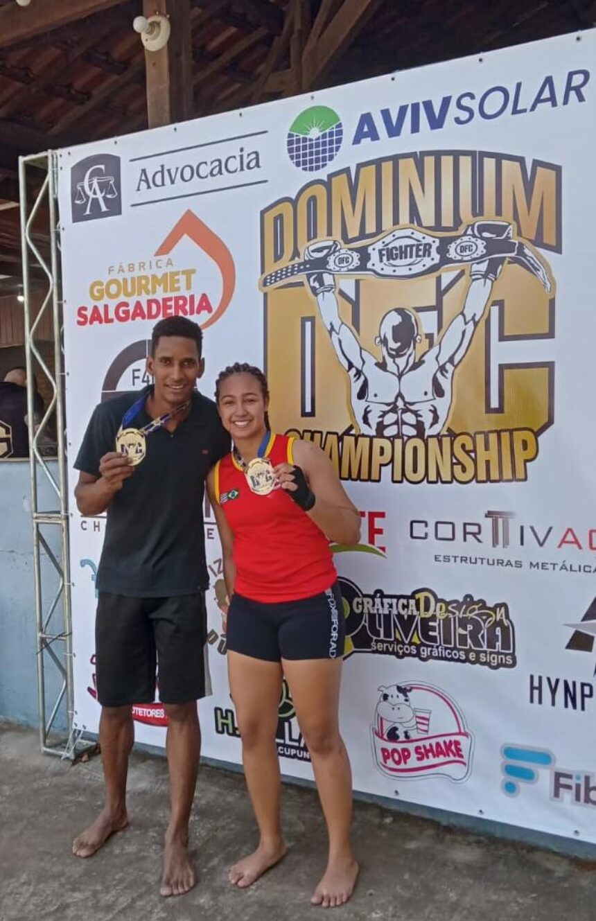 Possenses conquistam ouro em competição de MMA