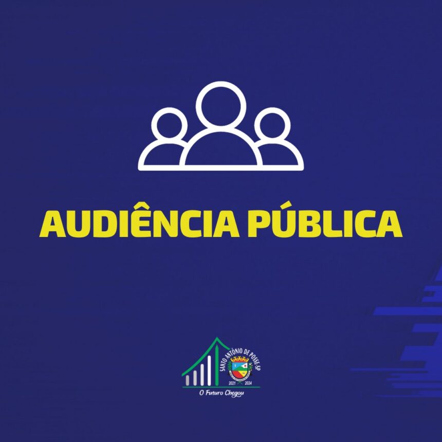 Audiência Pública apresenta metas fiscais do 2º quadrimestre de 2023
