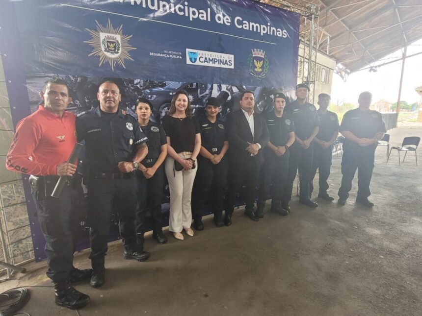 Santo Antônio de Posse tem reforço de cinco novos Guardas Municipais