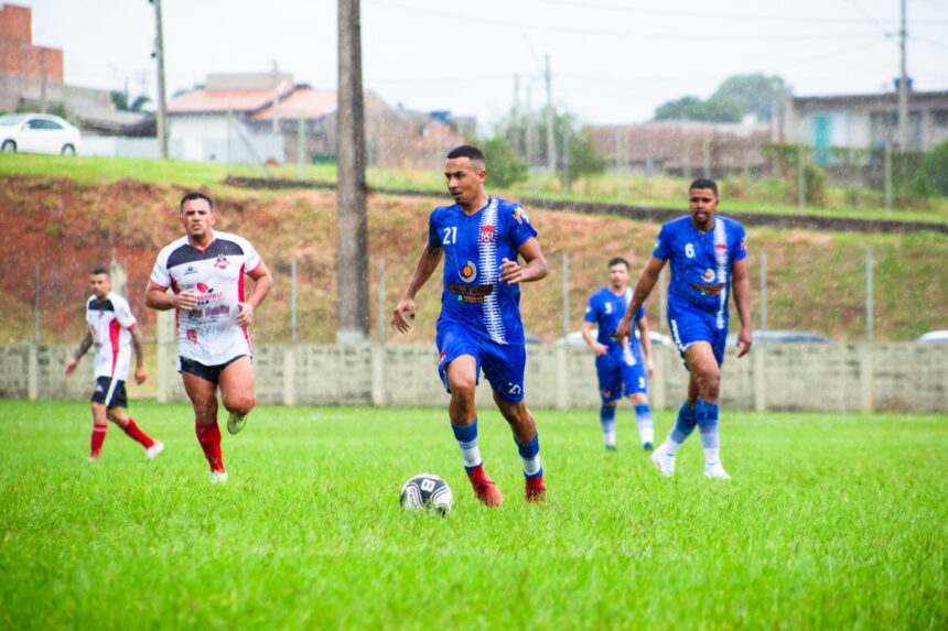 Goleadas marcam rodada do fim de semana do 20º Campeonato de Futebol Amador